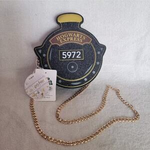Skinny Dip Hogwarts Express Crossbody Bag Purse Harry Potter Chain Strap NWT